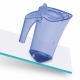 Carafe verseuse 0,5 L antidérapante bleu X8