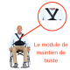 Module de maintien de buste