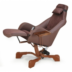 Fauteuil coquille électrique Premium avec tablette amovible