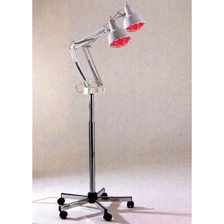 LAMPE IR BI 2x250 SUR PIED ROULANT