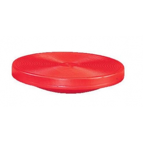 ASSIETTE EQUIL.PLASTIQUE ROUGE
