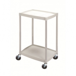 GUERIDON PLASTIQUE 2 PLATEAUX