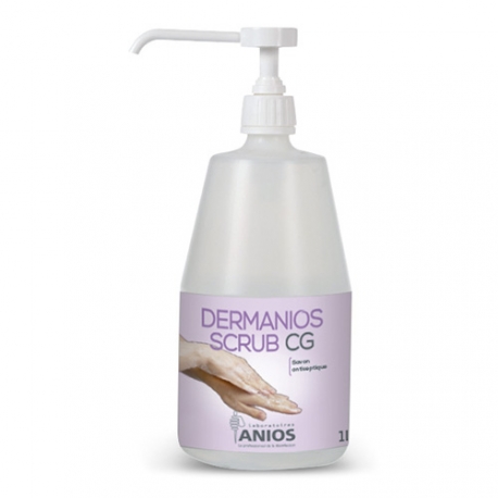 Dermanios Scrub CG 1 litre pompe vissée