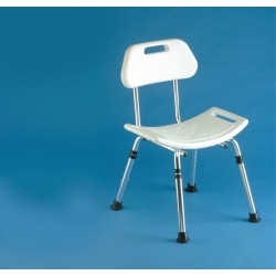 Tabouret avec siège profilé et dossier