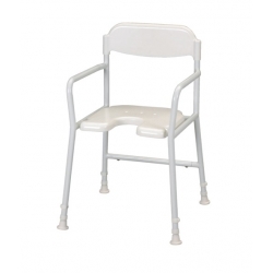 Chaise de douche avec accoudoirs