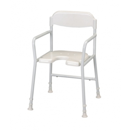 Chaise de douche avec accoudoirs