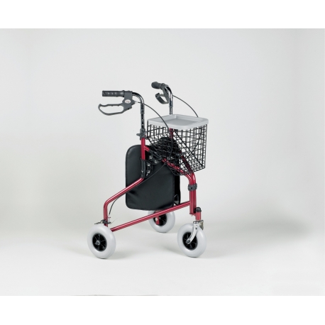 Rollator 3 roues Homecraft rubis