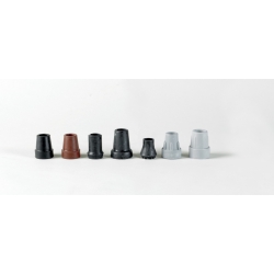 Embout de canne en PVC 19mm gris clair