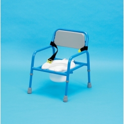 Chaise percée pédiatrique réglable