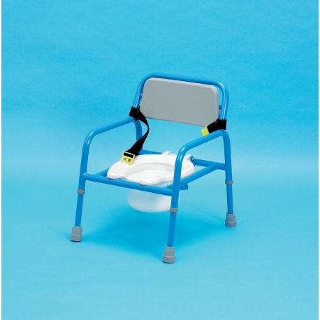 Chaise percée pédiatrique réglable