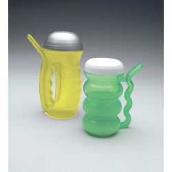 Tasse avec paille intégrée petite Vert