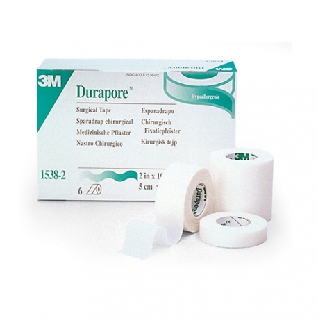 Sparadrap Durapore™ 9,14m x 5cm 1 boite de 6