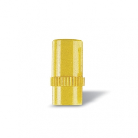 Bouchon obturateur lock jaune site d'injection