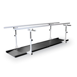 Rampe de marche avec plancher en acier