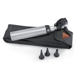 Otoscope K 180 F.O. XHL BETA poignée à piles – 1 jeu de 4 spéculums réutilisable – étuit souple