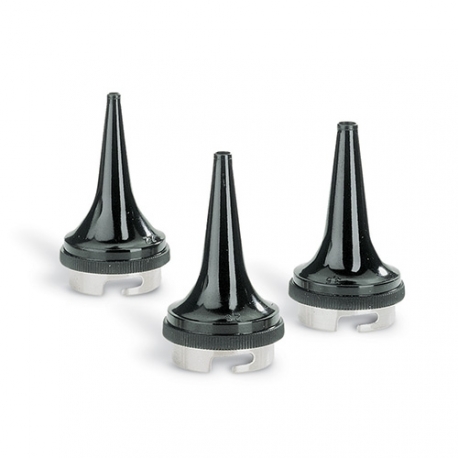 Spéculums auriculaires à baïonnette réutilisables X3
