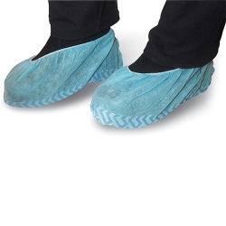 Surchaussures non tissé antidérapantes bleu