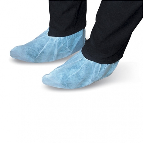 Surchaussures non tissé bleu