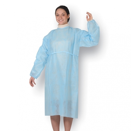 Blouse d’isolation bleue