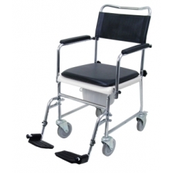 Fauteuil de toilettes à roulettes