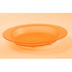 Assiette Ergo Identités orange