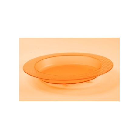 Assiette Ergo Identités orange