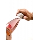 Ouvre-bouteille Dycem argent