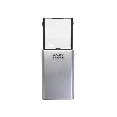 Petite loupe éclairante à glissière