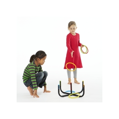 Jeu de lancer d'anneaux