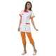 Tunique femme Cléa orange