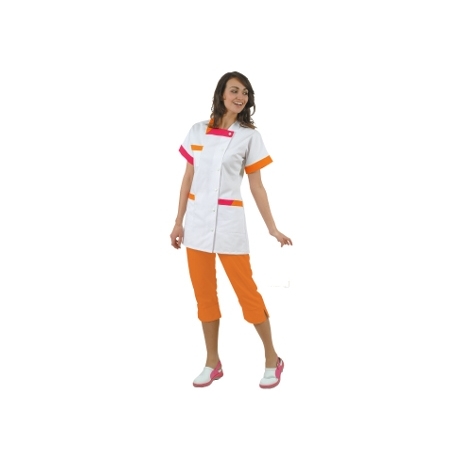 Tunique femme Cléa orange